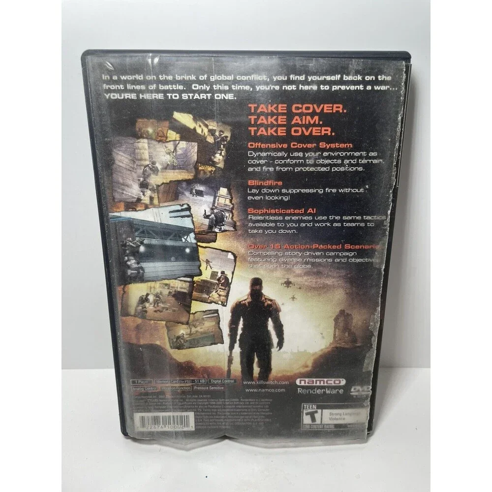 Kill Switch (Sony, PlayStation 2 PS2) Tested